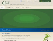 Tablet Screenshot of concordia-bank.com